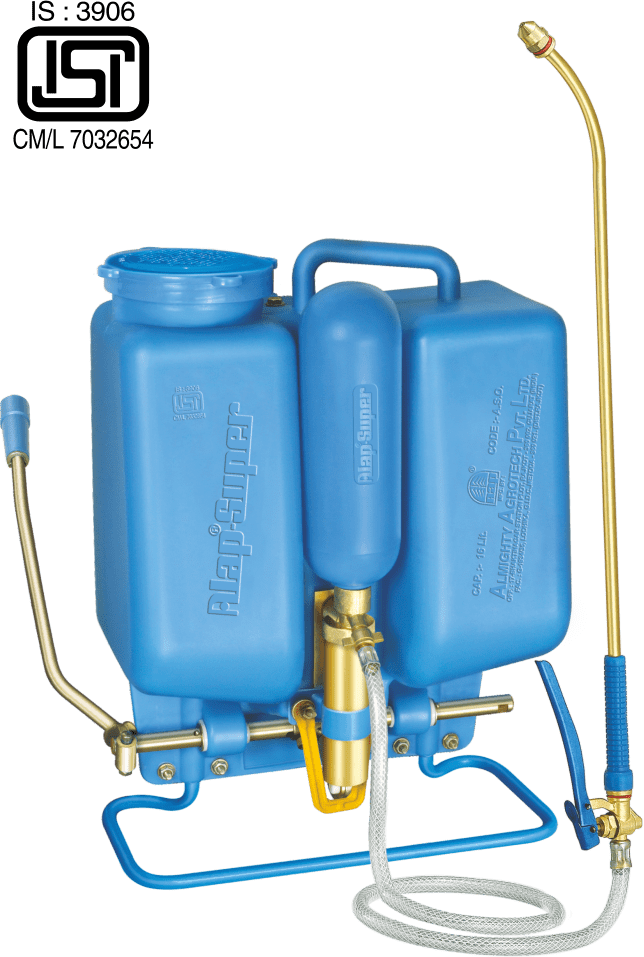 Sprayer Pump Manufacturer – Almighty Offer a variety of sprayer pumps like batter operated knapsack sprayer pump, Engine operated sprayer pumps, HTP Sprayer Pumps and many more.